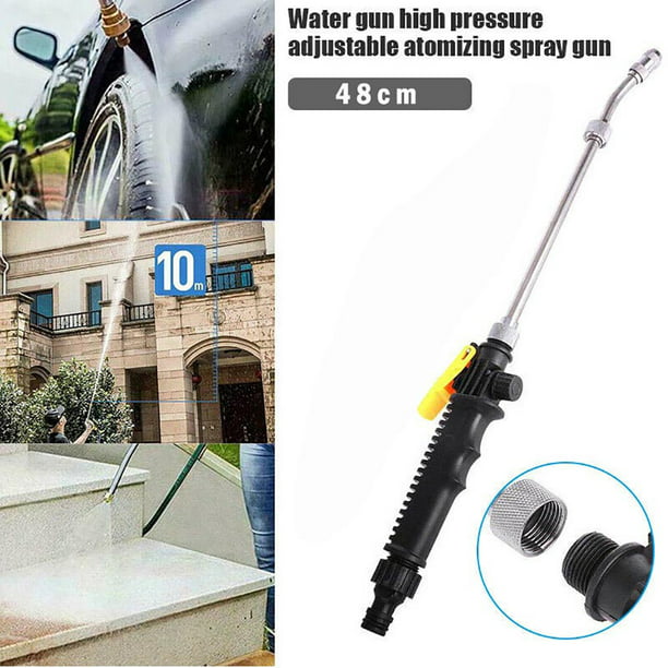 2-in-1 High Pressure Power Auto Car Patio Wand Nozzle Spray Gun Water Washer